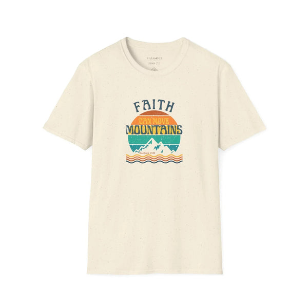 Faith Can Move Mountains T-Shirt - RafaMind