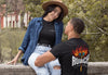 Ruach Spirit Led Flaming Sword Rose T-Shirt - Event - RafaMind